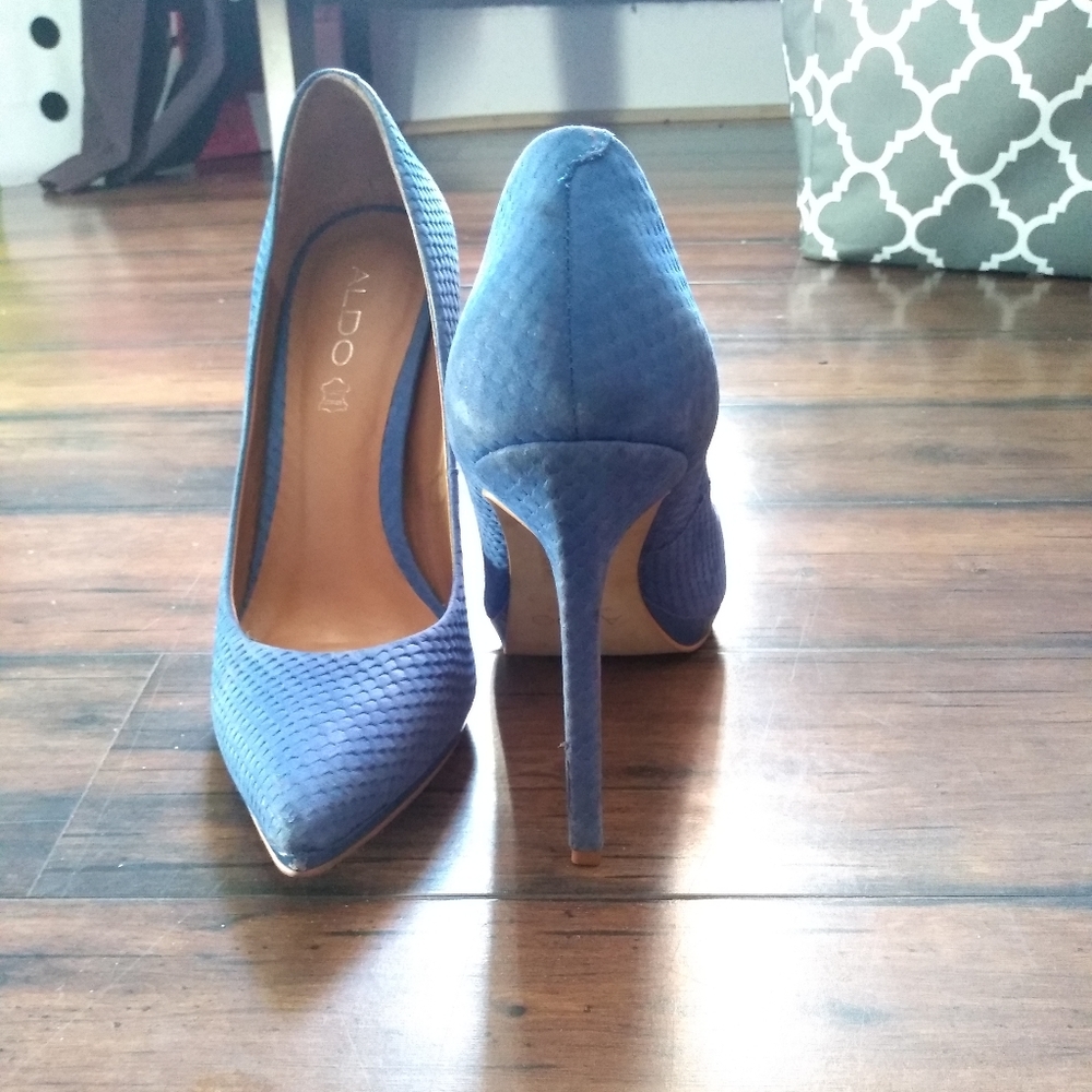 Also Blue Suede Heels